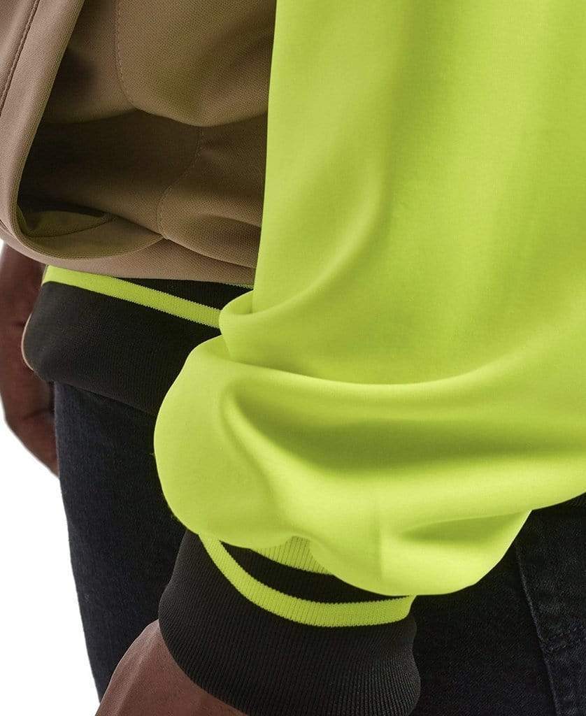 MVP Collections Activewear Jacket Neon Bomber Jacket