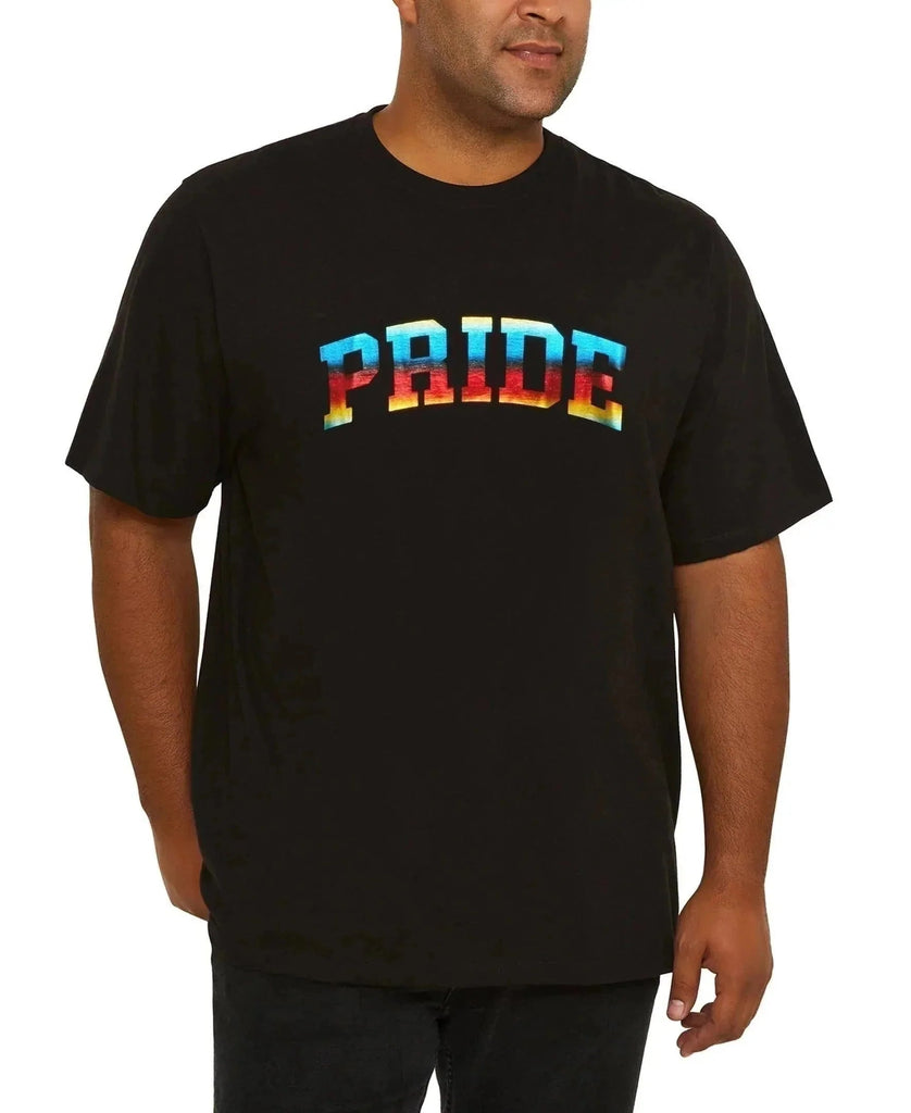 MVP Collections Graphic Tees Pride Tie-Dye Logo T-Shirt