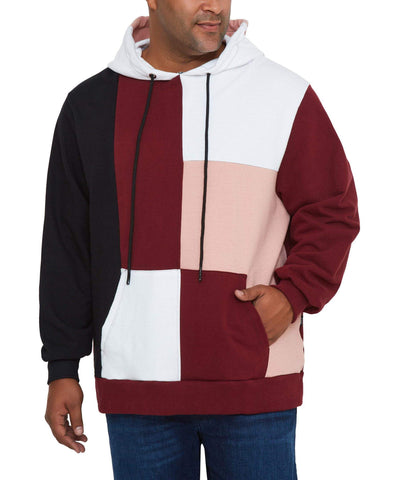 MVP Collections Sweatshirts Color-Block Pullover Hoodie
