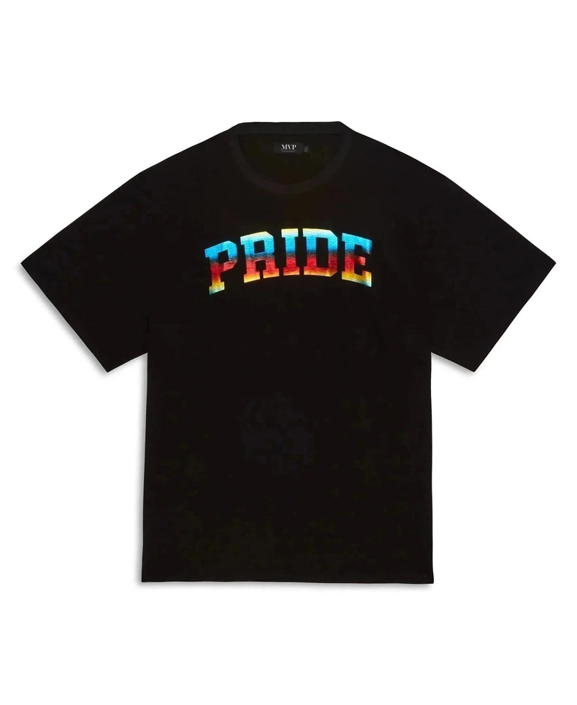 MVP Collections Graphic Tees Pride Tie-Dye Logo T-Shirt